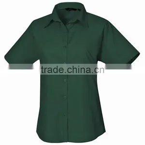 Cotton and Polyester New Women Work Shirts and Blouse thumbnail-4