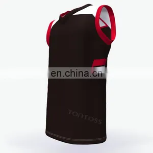 Custom Sleevesless Basketball Clothes Equipments of Basketball Jersey thumbnail-3