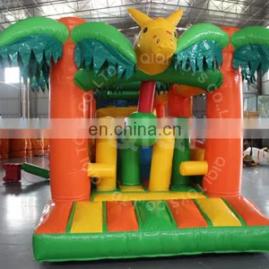 Jungle Bouncer Inflatable Obstacle Jumping Pad Obstacle Course thumbnail-4