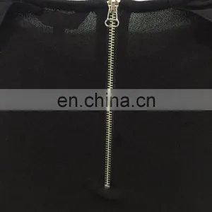 The Shoulder Lace Stitching Long-sleeved Blouse thumbnail-5