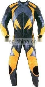 Leather Motorbike Suit,Motorcycle Leather Suit,Leather Racing Suit thumbnail-1