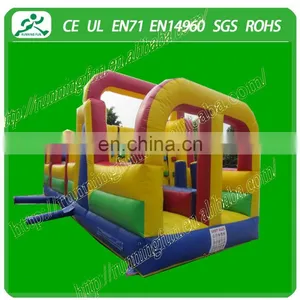 Funny Inflatable Obstacle Course for Children's Games(Running Fun) thumbnail-2