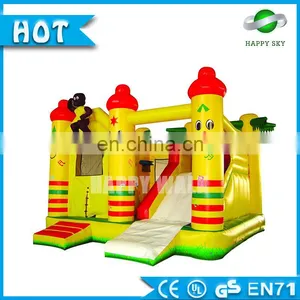 Hot Selling Inflatable Bouncer Castle Jumping Castle PVC Material With Suitable Blower thumbnail-1