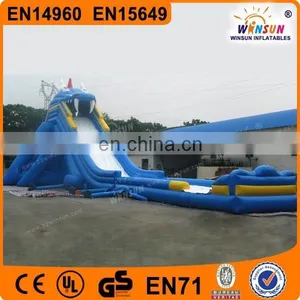 New Product Inflatable Jungle Water Slide Pool for Kids and Adults thumbnail-3