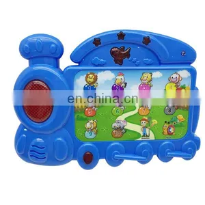 Christmas Gift rc Interactive Educational Train Railway Set Toy thumbnail-3