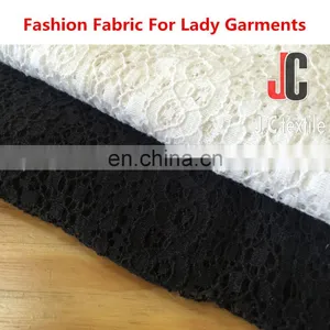 Hot Sale Elegant Cotton Nylon Lace Fabric for Lace Dress Fabric thumbnail-5