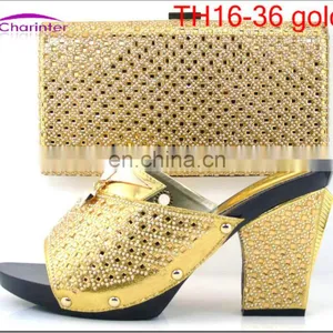 Wedding Shoes and Bag Set African Shoes and Bags Italian Shoes and Bags to Match thumbnail-4