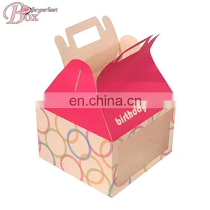 HIgh Quality Tasty Cardboard Cake Box Food Box thumbnail-4