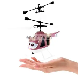 Dropshipping 8188 2CH Infrared Sensor Hand Induction Mini Helicopter With LED Light thumbnail-2