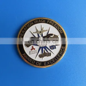 High Quality Gold Plating USA and Iraq National Coins Gifts thumbnail-2