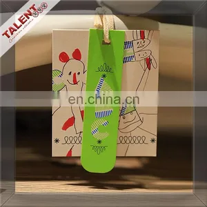 Custom Private Brand Name Logo Woven Label Tag and Printed Paper Hang Label Tag for Clothing thumbnail-5