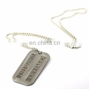 Antique Silver Lost Pet Dog Information Engraved ID Tags Alloy Metal Cheap Price Pets Accessories Dog Tags thumbnail-2