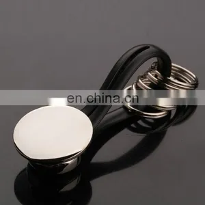 PROMOTIONAL METAL PLASTIC MULTIPLE RINGS KEYCHAINS thumbnail-1
