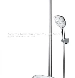 IT-H005A Thermostat Controlled Shower Valves #304 SS Thermostatic Shower Sets Rectangle Top Shower With Hand Shower thumbnail-2