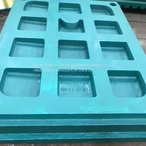 Mining Machine Jaw Crusher Wear Parts Swing Fixed Jaw Plate thumbnail-2