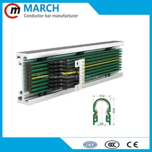 U12 Copper Type Conductor Busbar Current Collector for Crane thumbnail-2