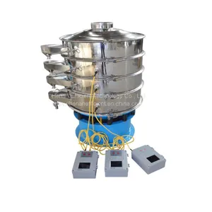 1 Deck Ultrasonic Rotary Vibration Screen , 400mm Ultrafine Rotary Circle Vibrating Screen Equipment thumbnail-2