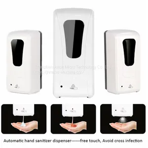 Wall Mounted Soap Dispensers Hand Free Sensor Portable Automatic Soap Gel Dispenser Foam Liquid With Drip Tray thumbnail-5