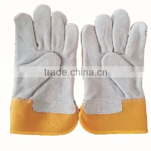 Full Palm Leather Gloves/ Cow Split Leather Gloves/leather Safety Gloves thumbnail-2