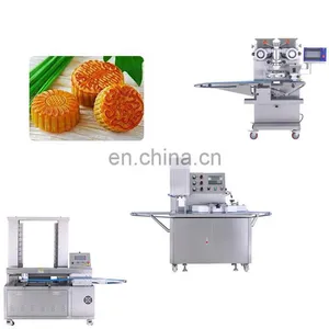 Overseas Service Available PLC Control Panel New Condition Maamoul Mooncake Production Line/pineapple Cakes Production Line thumbnail-1