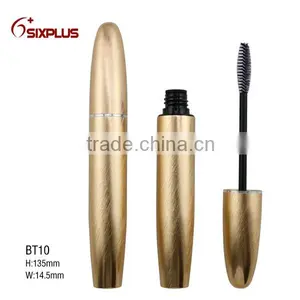 Gold Brushed Finishing Fiber Lash Mascara Empty Container thumbnail-1
