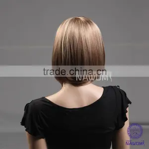 W3750 Synthetic Toyokalon Fiber Medium Bob Wigs thumbnail-2
