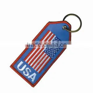 Woven Tag Woven Keytag Woven Keyring thumbnail-1