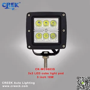 3 INCH 18W RECTANGULAR LED WORK LIGHT thumbnail-1