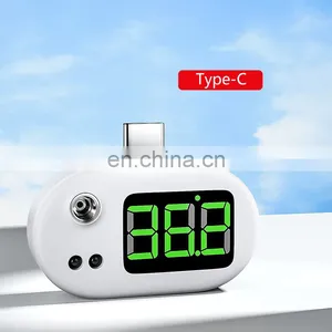 New Design Mobile Phone USB Smart Infrared Forehead Thermomete for Sale thumbnail-2