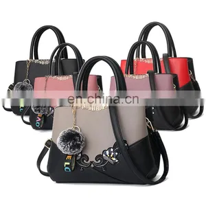 Elegant Ladies Bags Handbags Women Famous Brands pu Casual Tote Wholesale Vintage Leather Handbags thumbnail-1