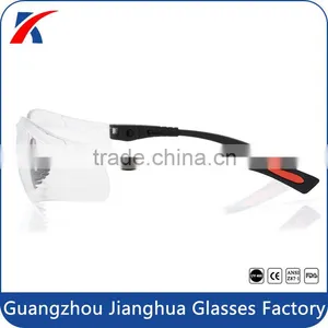 2015 Glasses New Style Black Frame Single Lens Safety Glasses thumbnail-3