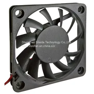 6010 DC 12V 24V Cooling Fan Brushless for Reprap 3D Printer Parts DC Cooler 60x60x10mm Plastic Fan thumbnail-3