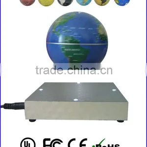 4" Magnetic Spinning and Suspending Globe thumbnail-1