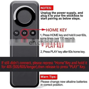 New CV98LM Replacement Remote Control Fit for Amazon Device Firestick Fire TV Stick Fire TV Box Cube Fire TV Stick Lite thumbnail-5