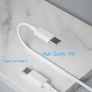 100W USB C to USB C Fast PD Charging Cable QC3.0 Type C Data Cable With E-marker Chip for Ipad Pro Samsung S22 thumbnail-4