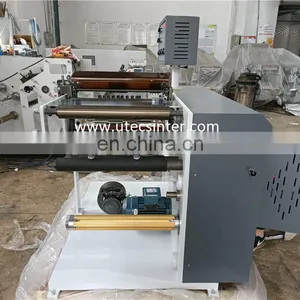 UTS320S Maquina Cortadora y Rebobinadora de Etiqueta Adhesiva Adhesive Label Sticker Cutting Machine thumbnail-4