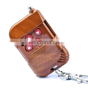 433.92MHZ Wireless Remote Control Push Cover 4 Key Mahogany Fixed Code RF Remote Control thumbnail-3