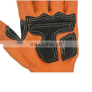 Finger Protector Protective HPPE Nitrile Coated Cut Resistant Level 5 Working Hands Impact Safety Gloves thumbnail-4