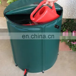250l Folding Water Reservoir Barrels Collapsible Hydroponics Grow Tank Customized Rain Barrel With Tap thumbnail-5