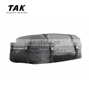 15 Cubic Feet Waterproof Car Roof Bag Roof Top Cargo Carrier Bag thumbnail-5