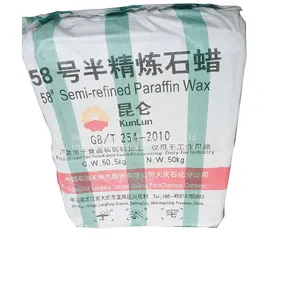 Kunlun Brand Fully and Semi Refined Paraffin Wax for Candle Making thumbnail-1