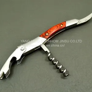 Pakka Wood Handle Waiter′s Friend Wine Corkscrew Opener thumbnail-1