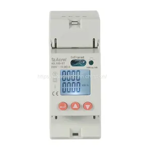 China Manufacturer 8 Digits LCD Display Single Phase Energy Meter Kwh Electrical Metering Equipment ADL100-ET thumbnail-3