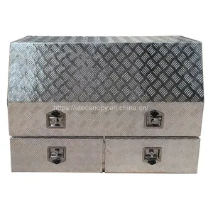 Aluminum Truck Tool Box With Drawers Metal Tools Storage Box thumbnail-1