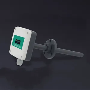 Ducted Type 4~20mA 0-10V DC Wind Speed Sensor Air Velocity Sensor for Hvac System thumbnail-4