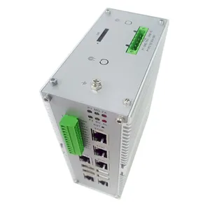 Ruggedized Wide Temperature Industrial Din Rail Computer Supports -40°C ~ 70°C thumbnail-1