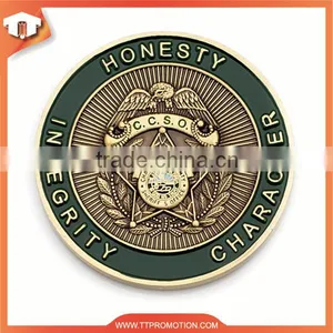 Volume Produce Popular Best Brand Custom Metal Challenge Coin thumbnail-2