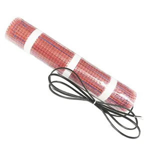 Electric Heating Mat 6 Square Meter Electric Underfloor Heating Mat 200wm2 Floor Heat Mat Plug in thumbnail-1