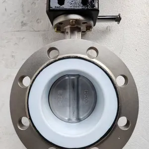 Tyco Butterfly Valves, Advantageously Supplied in Full Stainless Steel 304/316, Lined With Ptfe, Polished 304 Plates thumbnail-4