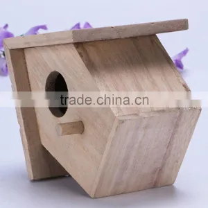 Eco-friendly Wooden Bird Cage,Hot Sale Wooden Bird House ,High Quality Wooden thumbnail-4